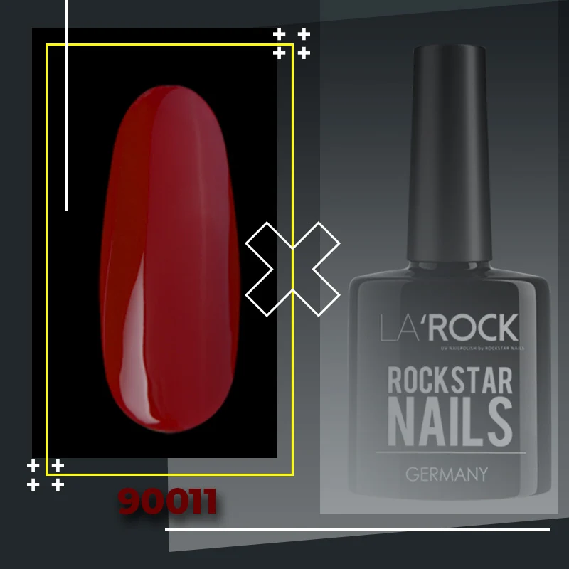 Hema Free 3in1 UV Gellack - 90011 - blut rot