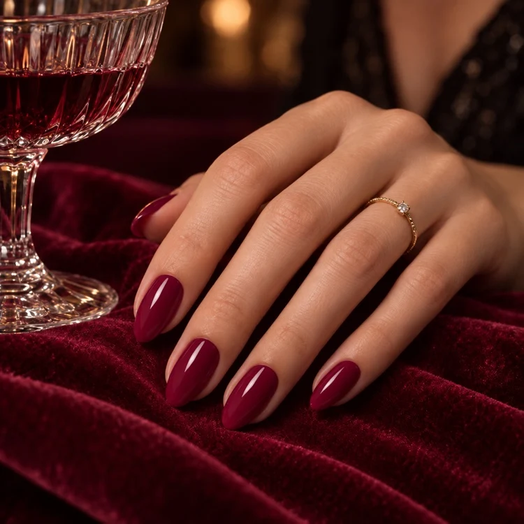 3in1 UV Gellack 90009 – Tiefes Sangria Rot
