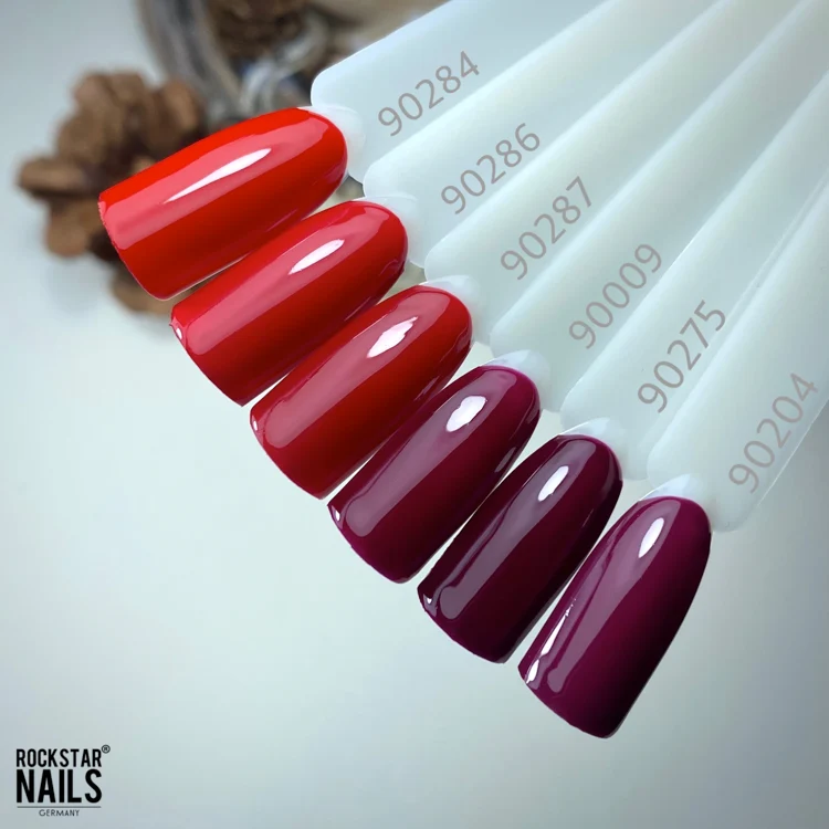 3in1 UV Gellack 90009 – Tiefes Sangria Rot