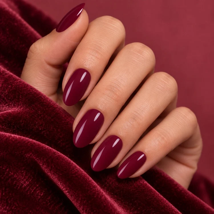 3in1 UV Gellack 90009 – Tiefes Sangria Rot