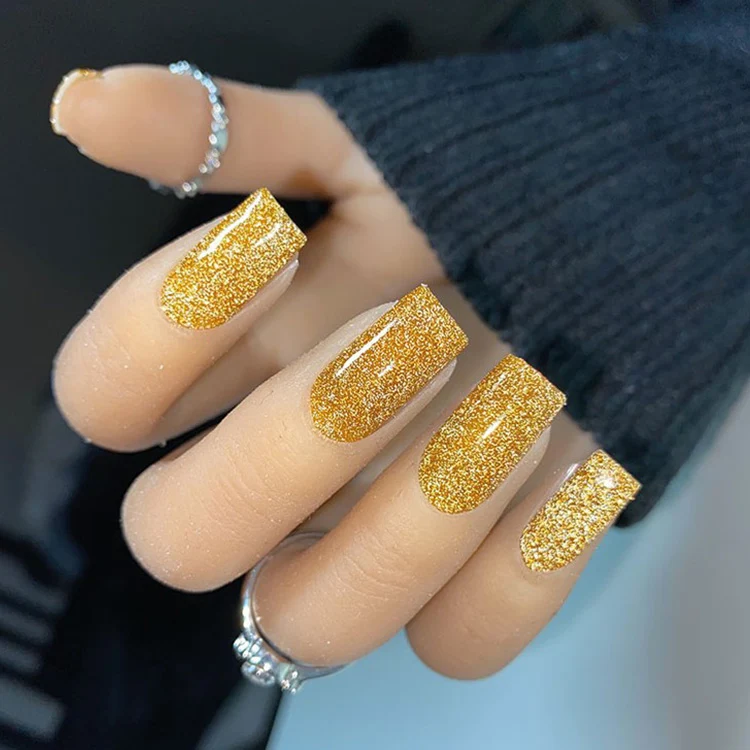 UV/LED Color Gel - Disco gold - Art. 80352