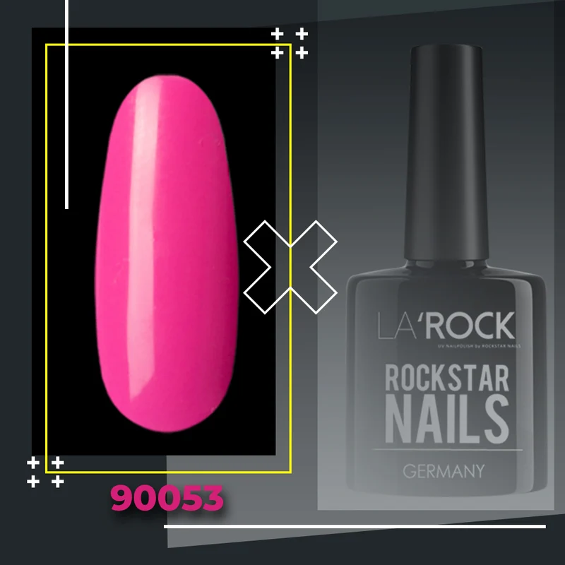 3in1 UV Gellack - 90053 - magenta – Rosa