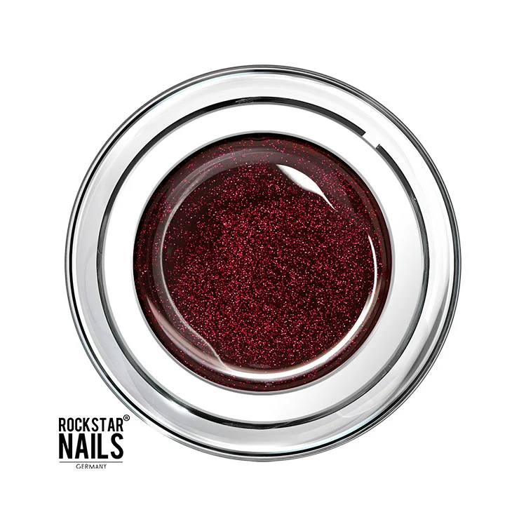 UV / LED Color Gel - glimmer wein rot - Art. 80270
